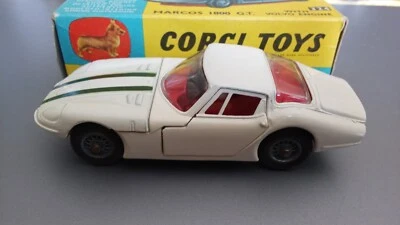 CORGI TOYS (GB): MARCOS VOLVO 1800GT - 1/43 - avec boîte D'origine. - Photo 1/4