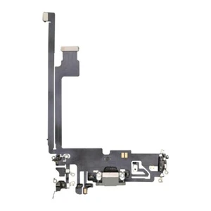 Flex Kabel Ladeanschluss Baugruppe für Apple iPhone 12 Pro Max silber Ersatz - Bild 1 von 2