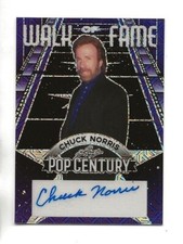 2023 Leaf Pop Century CHUCK NORRIS Autograph #1/1 WALKER TEXAS RANGER - #1 of 1