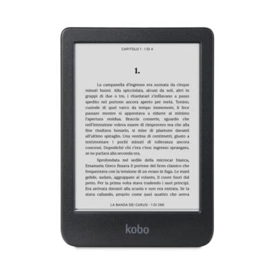 Kobo Clara BW | eReader | Display antiriflesso HD in bianco e nero E Ink Carta 1 - Immagine 1 di 4
