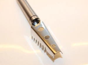 Fischschuppenentferner rostfrei 20 cm Entschupper Fischschupper Fischentschupper - Bild 1 von 7