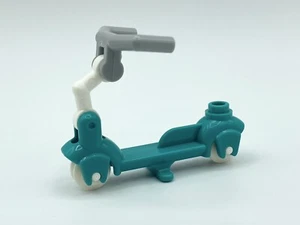 Lego Dark Turquoise Kick Scooter  Part 36273  Complete Assembly - Picture 1 of 2