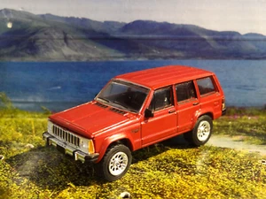 2ND GEN 1984-2001 JEEP CHEROKEE XJ SPORT 1/64 SCALE DIECAST DIORAMA MODEL F - Bild 1 von 5