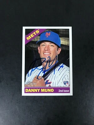 2015 Topps Heritage DANNY MUNO #557 Signed Auto In Person - Image 1 of 4
