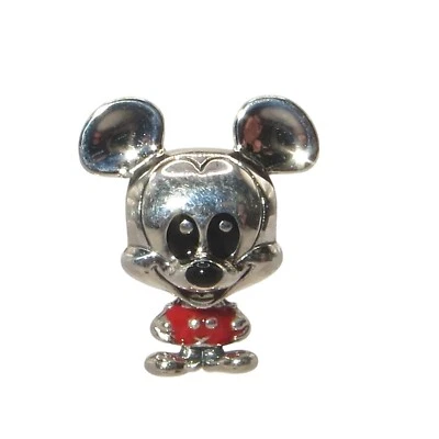 Pandora Disney Mickey Mouse Pantalón Rojo SS .925 Dije 798905C01 Foto 1 de 4