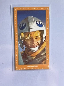 Star Wars Topps 206 T206 Karte 2022 Wave 3 Orange Starfield - Dak Ralter - Bild 1 von 2