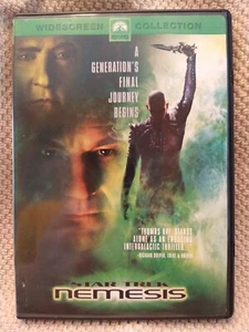 Star Trek X Nemesis, DVD, WS, Patrick Stewart, Brent Spiner, Tom Hardy, Like New - Picture 1 of 4