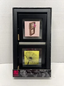 Matrix Photo Frame Floats Four 3"x3" New - Picture 1 of 3