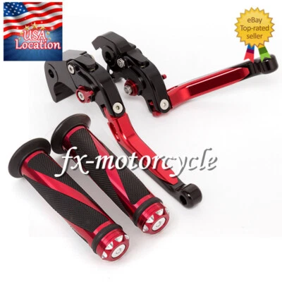 Para Yamaha YFM700 Raptor 700R 2008-2025 Plegable Extender Freno Embrague Palancas Empuñadura EE. UU. Foto 1 de 4
