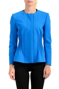 Hugo Boss Women's "Jetucka" Royal Blue Button Down Blazer - Picture 1 of 6
