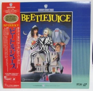 BEETLEJUICE 1988 - Japanese original Vintage LASER DISC - Picture 1 of 6