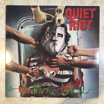 Quiet Riot Condition Critical 1984 Promo Press LP, NM- Vinyl/VG+ Cover - Image 1 of 4