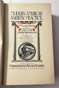 1908 Modern American Railway Practice, Vol. V, Station Work Telegraphy, Railroad - Picture 1 of 17