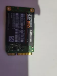 Samsung 860 msata 1tb ssd solid state drive MZ-M6E1T0 MZ-M6E1T0BW SSD 100-100 - Picture 1 of 3