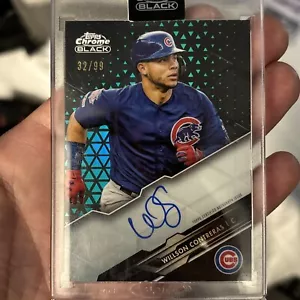 Topps 2020 cromo negro - cromo negro autógrafos refractor verde #CBA-WC... - Imagen 1 de 7