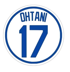 2024 MLB Shohei Ohtani LA Baseball Custom Made Vinyl Decal Sticker 2x2 Inches - Picture 1 of 5