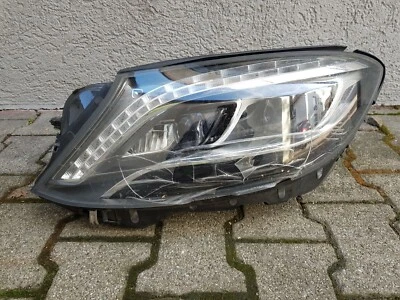 Original Mercedes W222 S Klasse LED Scheinwerfer mit Nachtsicht - Bild 1 von 4