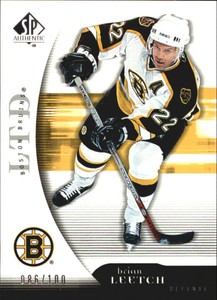 2005-06 (BRUINS) SP Authentic Limited #9 Brian Leetch /100