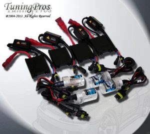 2 Set (H11 Low 9005 High Beam) 3000K Slim 55W Xenon HID Conversion Kit Combo - Bild 1 von 3