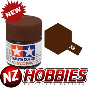 TAMIYA TAM81009 Acrylic X9 Gloss Brown - Picture 1 of 2