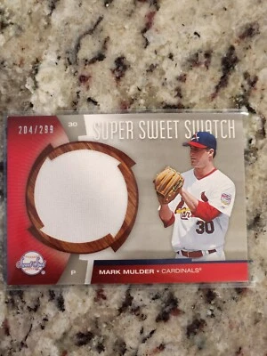 Mark Mulder 2006 Upper Deck Sweet Spot Super Sweet Swatch /299 - Image 1 of 2