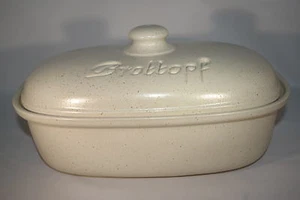 Olla de pan 30 cm Sahara ovalada, gres Westerwald - Imagen 1 de 2