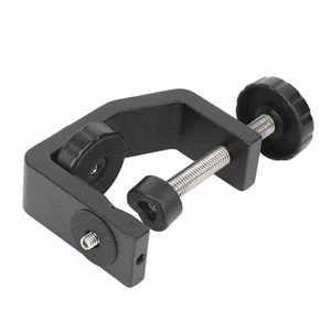 Large C Clamp Mount Fixed Desktop Bracket For Flashlight Camera Tripod Photog FY - Afbeelding 1 van 11