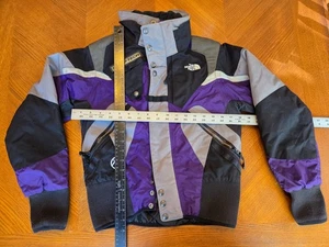 The North Face Steep Tech Damen X-Small Skijacke lila grau schwarz - ohne Kapuze - Bild 1 von 13