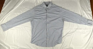 Peter Millar Sommer Comfort Performance Sport Shirt Blau Gingham Gr. XL Herren - Bild 1 von 9