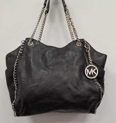 Michael Kors Women's Black Size Large Chain Tote Bag - Image 1 of 4