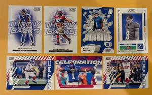 Confezione 2025 INSERTO PUNTEGGIO New York Giants Emerged Throwbacks Malik Nabers - Foto 1 di 1