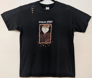 Mindless Self Indulgence L schwarzes Shirt 21,5" W x 29" L Steve, richtig? Erbrechen - Bild 1 von 13