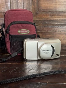 Olympus Stylus Epic Zoom 115 35mm Film Camera All Weather & New Battery/Bag - Picture 1 of 13