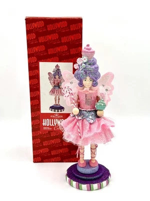 RARO Kurt Adler Hollywood Azúcar Ciruela Bailarina Cascanueces Rosa 15” Holly Adler Foto 1 de 4