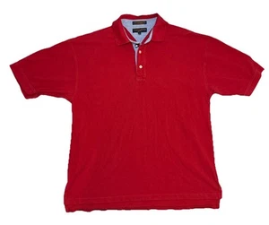 VTG Tommy Hilfiger Golf Polo Shirt Mens XL Red Made In USA - Picture 1 of 12