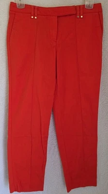 Larry Levine Womens Pants Size 8 Button Zipper Pockets - Image 1 of 4