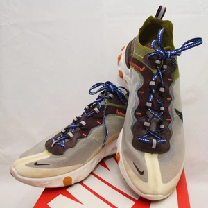 Nike React Element 87 Herren 9,5 Damen 11 Moos/Schwarz-El Dorado-Deep Royal Blue - Bild 1 von 12