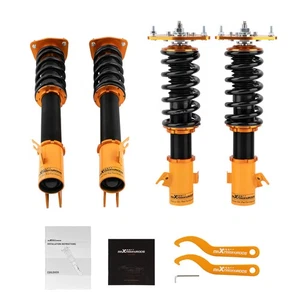 Adj. 24 vie Ammortizzatore coilover for Saab 9-2X 2005-2007 GGA GGE doppio grezzo - Foto 1 di 20