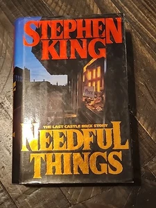 Needful Things - 1991 Stephen King 1st Edition 1st Printing Viking Press Horror - Picture 1 of 11