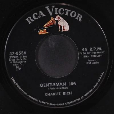 CHARLIE RICH: there won't be anymore RCA 7" Single 45 RPM Foto 1 de 2