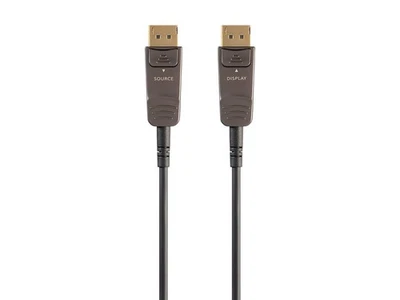 DisplayPort Cable - 50ft | 32.4Gbps, 8K@30Hz, 5K@60Hz, 4K@120Hz, Fiber Optic - Image 1 of 4