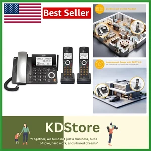 CL84218 Home Phone with Digital Answering, Intercom & Speakerphone Functionality - Picture 1 of 17