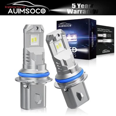 9004 LED Headlight High-Low Beam Bright White For Toyota Cressida 1990-1992 - Image 1 of 4