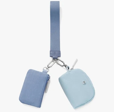 Azul Llavero Muñequera Monedero Lululemon Dupe Cartera Foto 1 de 4