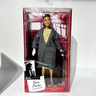 2019 Rosa Parks Barbie DOLL NRFB Inspiring Women Series - Image 1 of 4