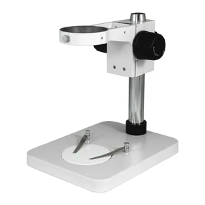 Microscope Post Stand, 76mm Coarse Focus Rack (Small) White - Picture 1 of 3