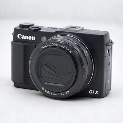 Canon PowerShot G1X Mark II 12.8 MP Touch Flip Screen Digital Camera 90% New - Image 1 of 4