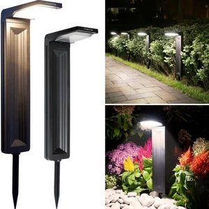 Solar Pathway Lights 2Pack, Waterproof Bright LED Modern Decorative Path Ligh... - Picture 1 of 9