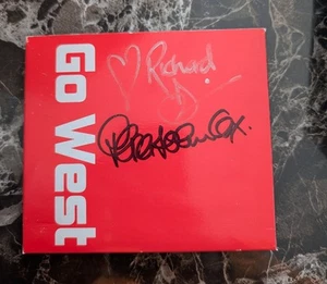 Go West - 3D. CD Album Rare. Double Signed - Picture 1 of 3