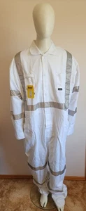 Bisley BC6806T White Mens 3M Taped Coveralls X Tape Configuration Size 117R New - Picture 1 of 16